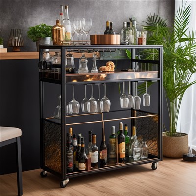 Στερεά ξύλινο ντουλάπι με πόρτες